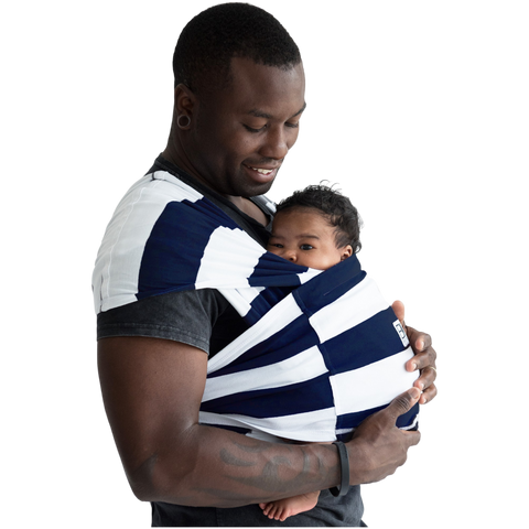 Buy navy-stripe Baby K'tan Original Print Baby Carrier