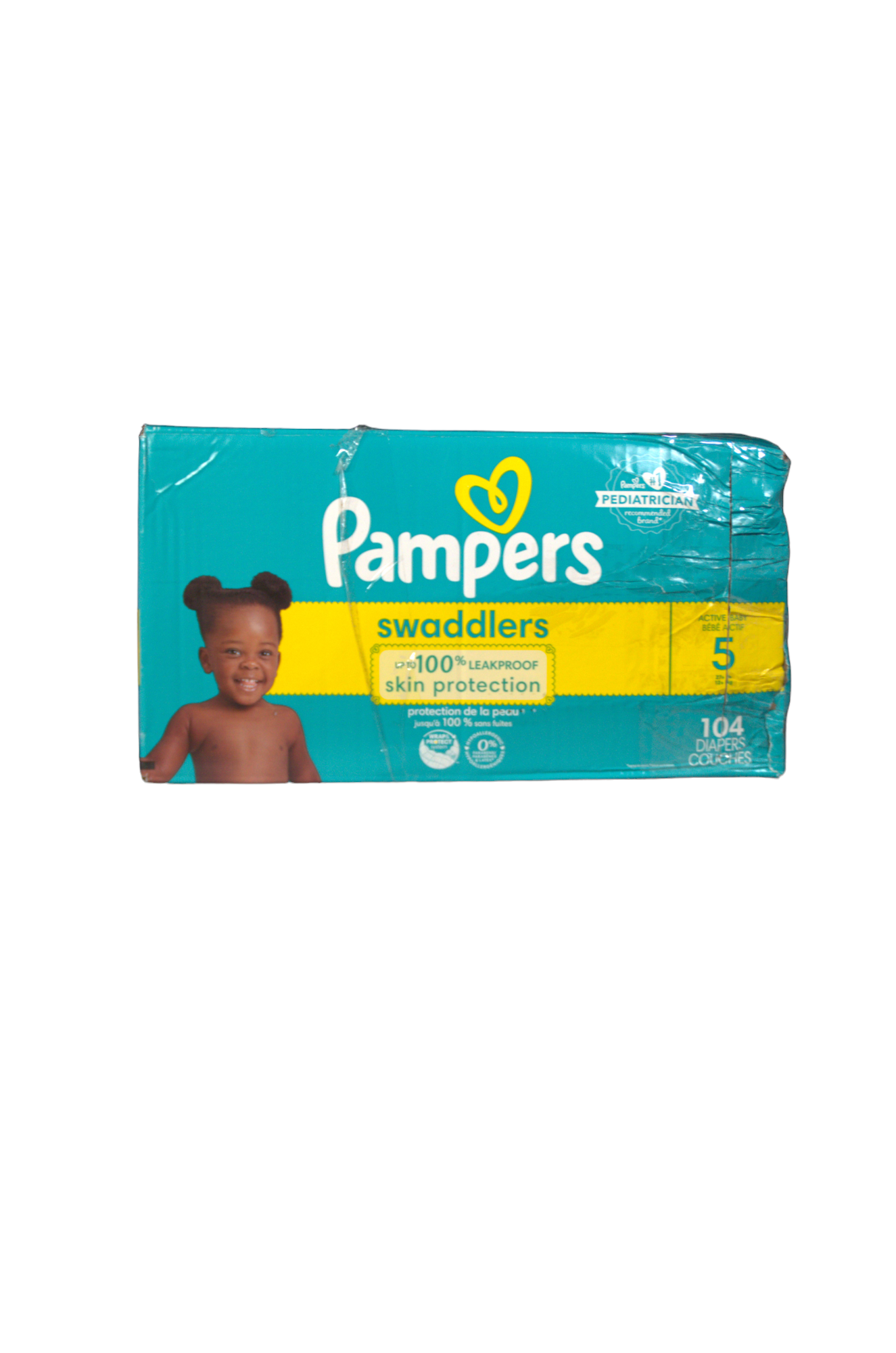 Pampers Swaddlers - Size 5 - 104 Count - 5 - Like New