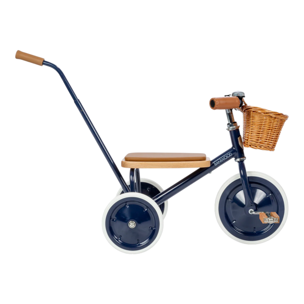 Banwood Vintage Trike With Push Bar - 5