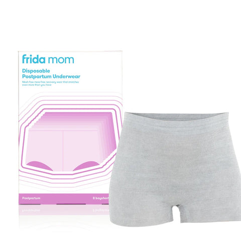 Frida Mom Boyshort Disposable Postpartum Underwear - Petite - petite