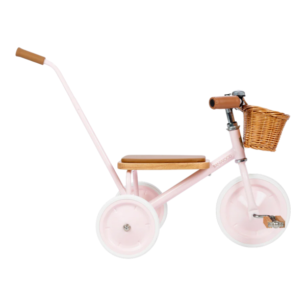Banwood Vintage Trike With Push Bar - 1