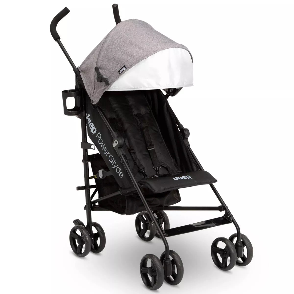 Delta Children Jeep Powerglyde Stroller Grey Stork Exchange