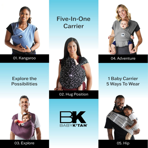 Baby K'tan Active Oasis Baby Carrier - 5