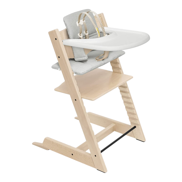 Stokke Tripp Trapp High Chair with Cushion and Tray - 1