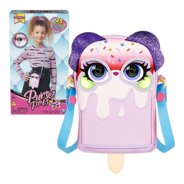 Purse Pets Treat Yo Self Interactive Toy & Crossbody Bag - 1