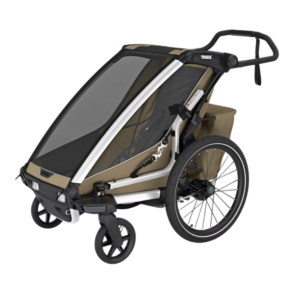 Thule Chariot Cross 2 Single Multisport Bike Trailer and Stroller - 1