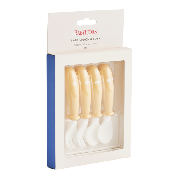 Babybjorn Baby Spoon, and Fork (4 Pieces) - 2