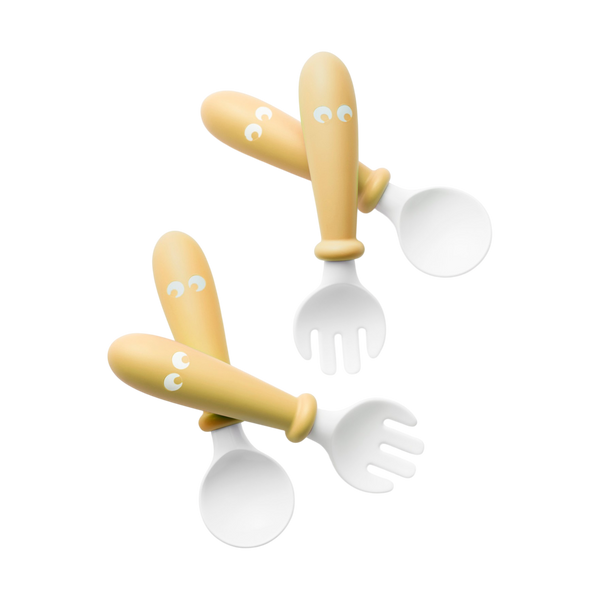 Babybjorn Baby Spoon, and Fork (4 Pieces) - 1