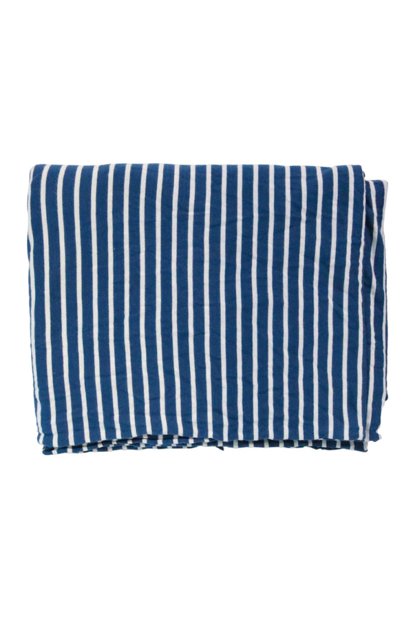 Solly Baby Wrap - Navy and White Stripes - Regular - Gently Used - 1