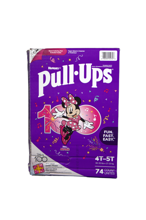 Huggies Pull-Ups Training Pants - 4T-5T 74 Count Minnnie Mouse - Open Box