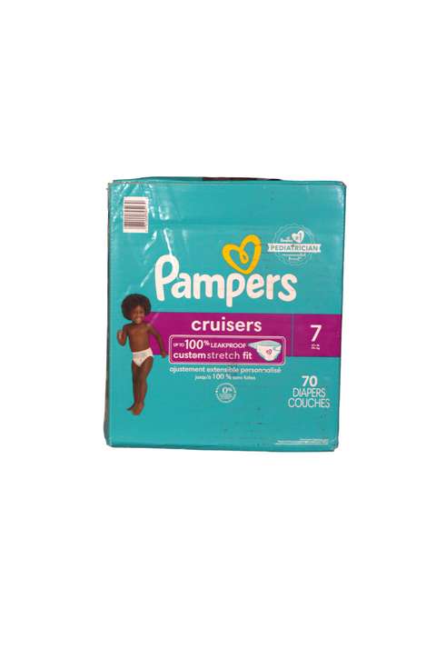 Pampers Cruisers - Size 7 - 70 Diapers