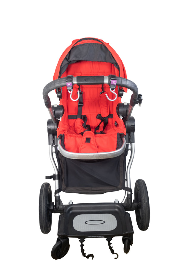 Baby Jogger City Select Stroller - Double - Ruby Red - 2010 - Gently Used - 4
