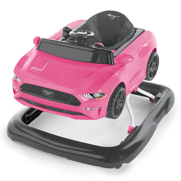 Bright Starts Ford Mustang Ways to Play Walker - Pink - Gently Used - 1