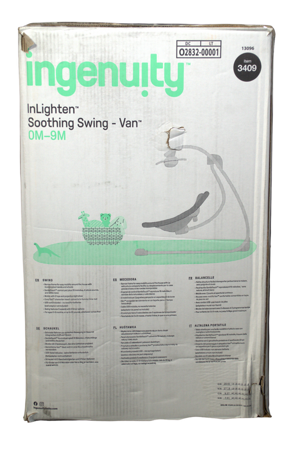 Ingenuity InLighten Soothing Swing - Van - Open Box - 3