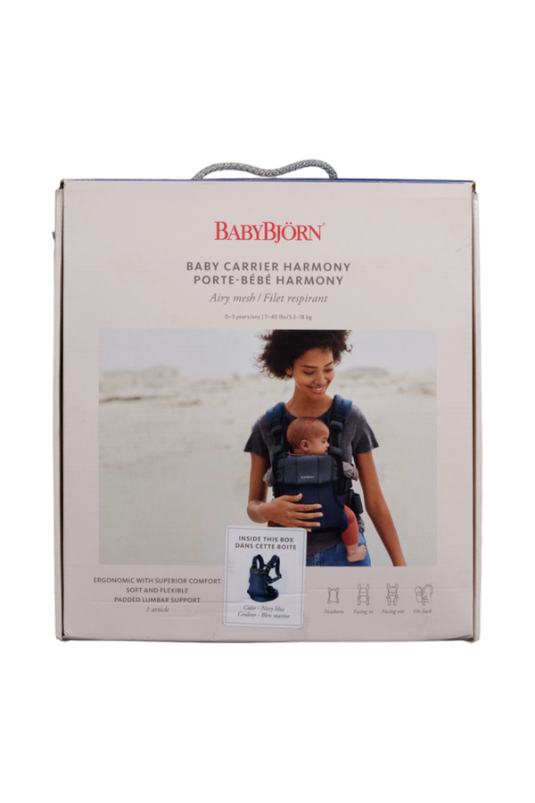 Babybjorn Harmony Carrier  - 3D Mesh - Navy Blue - 2