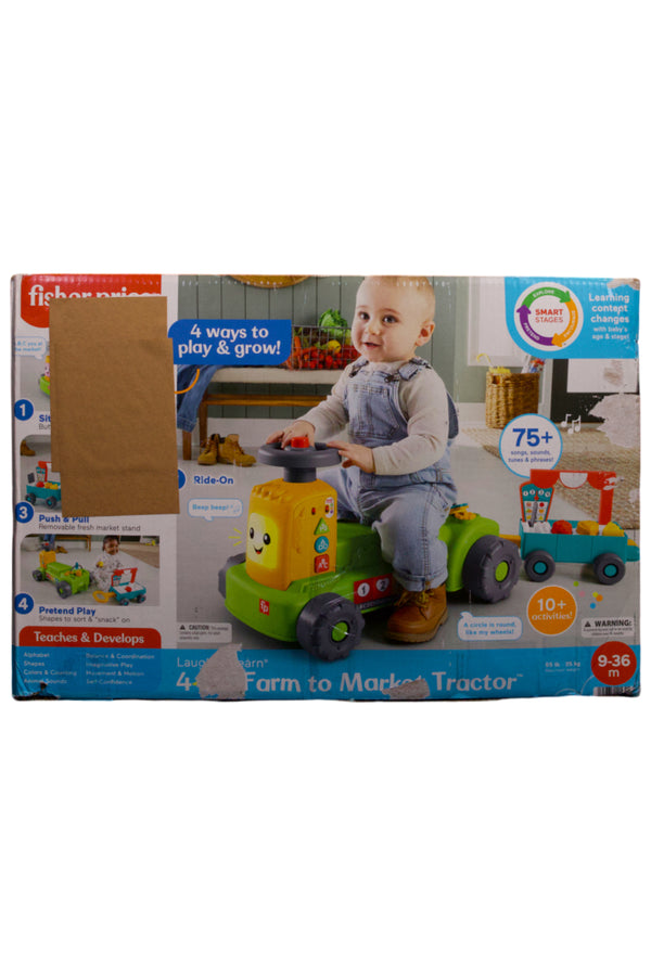 Fisher-Price Laugh & Learn 4-in-1 Farm to Market Tractor - Original - 2