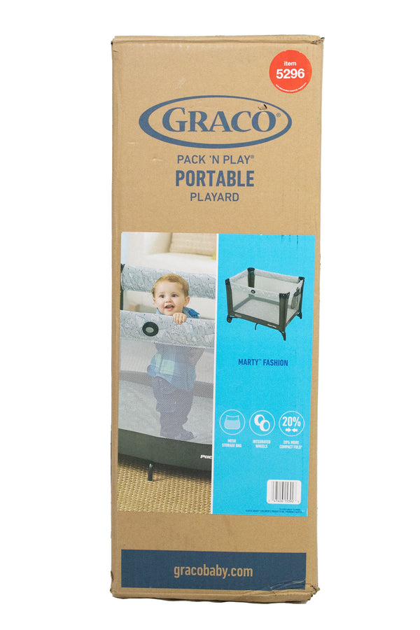 Graco Pack 'n Play Portable Playard - Marty - 2022 - Open Box - 2