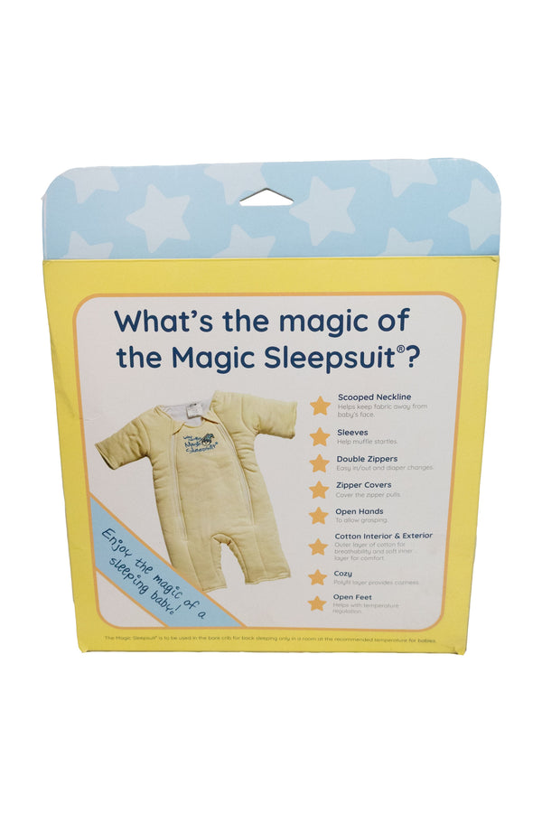 Baby Merlin Cotton Magic Sleepsuit Wearable Blanket - Cream - Small - Open Box - 3