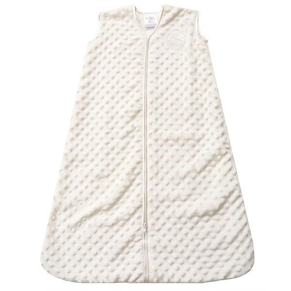 Halo Sleepsack Wearable Blanket - Cream Plush Dots - Large - Well Loved - 1