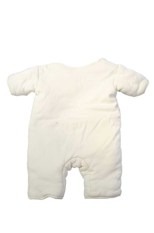 Baby Merlin Cotton Magic Sleepsuit Wearable Blanket - Cream - Small - 3