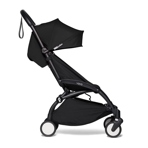 Babyzen YOYO² 6+ Stroller Bundle - K10111 - Black Frame/ Black Fabric