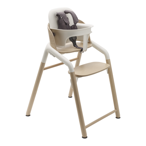 Buy neutral-wood-and-polar-white Bugaboo Giraffe Complete High Chair