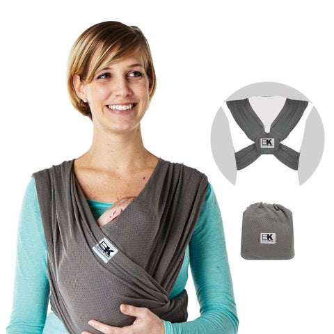 Baby K'tan Breeze Baby Carrier - Charcoal - M