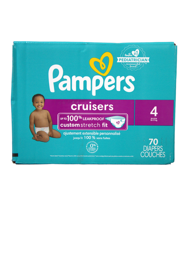 Pampers Cruisers - Size 4 - 70 Count - 1