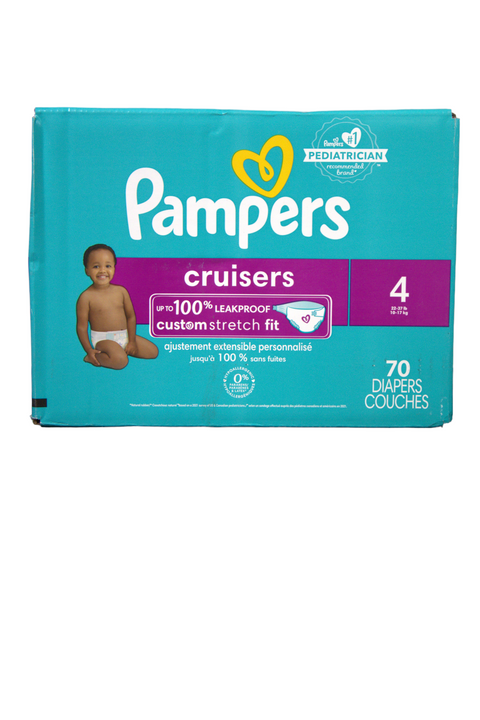 Pampers Cruisers - Size 4 - 70 Count