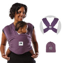 Baby K'tan Original Baby Carrier - Eggplant - S - 9