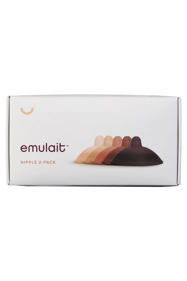 Emulait Nipple 2-Pack - Deep - Shape 5 - 2