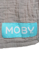 Moby Ring Sling Carrier  - Double Gauze - Pewter - 4