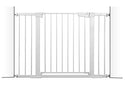 Cumbor Auto Close Baby Gate for Stairs - 29.5-46 inches - White - 1