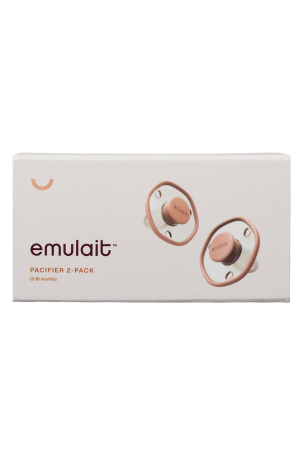 Emulait The Pacifier - 2-Pack - Rose - 6+ Months - 5