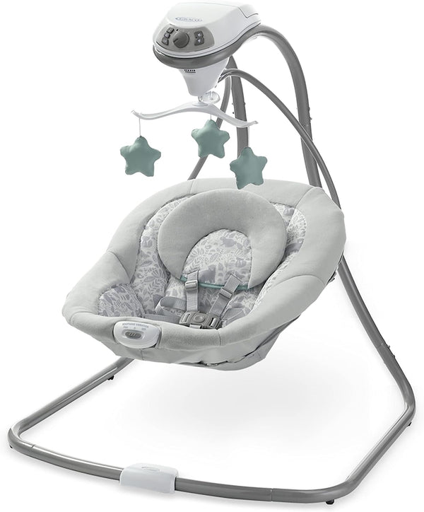 Graco Simple Sway Swing - Ivy - Gently Used - 1