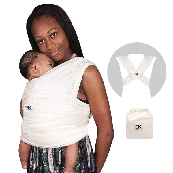 Baby K'tan Organic Baby Carrier - Organic Natural - XL - 9