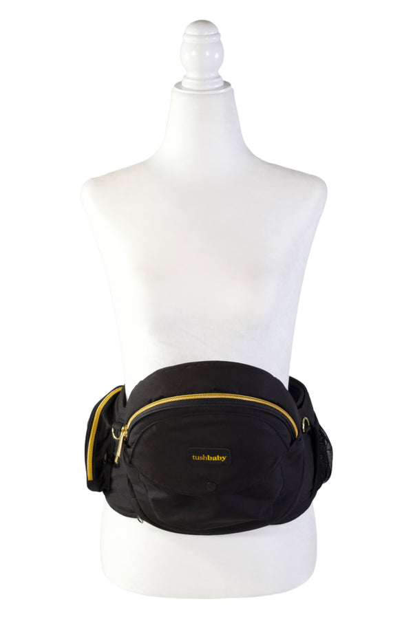 Tushbaby Hip Carrier - Black & Gold - 2