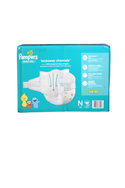 Pampers  Baby Dry Diapers - Size N - 104 Count - Factory Sealed - 2