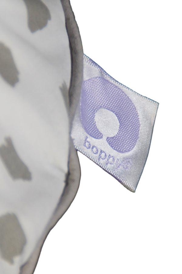 Boppy Original Support Nursing Pillow - Grey Brush Strokes - Gently Used - 4