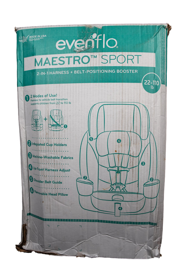 Evenflo Maestro Sport 2-in-1 Booster Car Seat  - Layton - 9