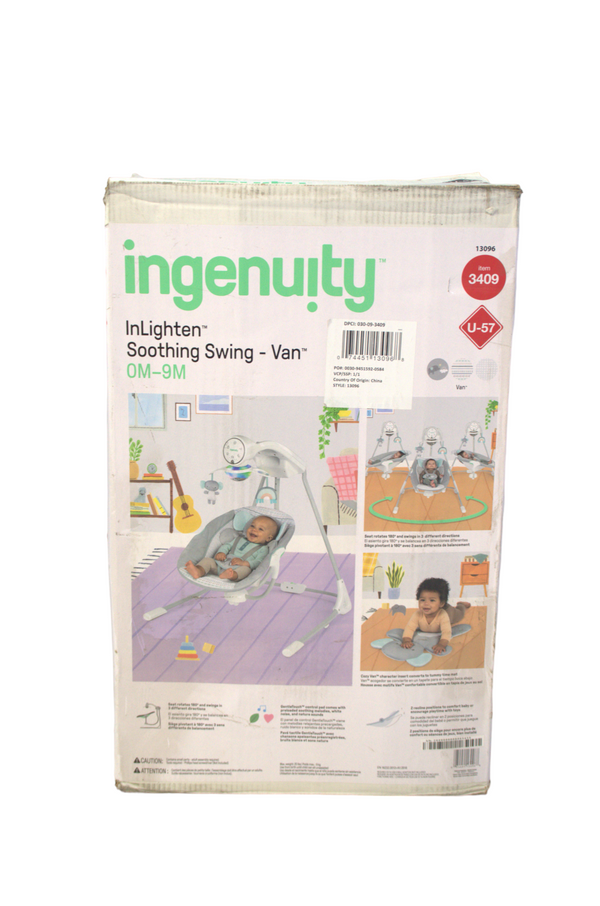 Ingenuity InLighten Soothing Swing - Van - 3