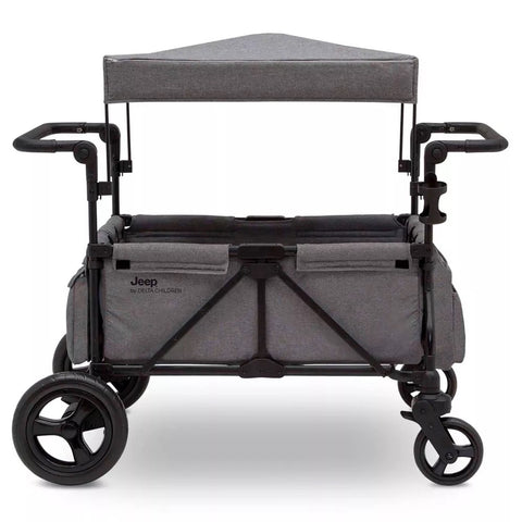 Delta Children Jeep Wrangler Stroller Wagon - Grey