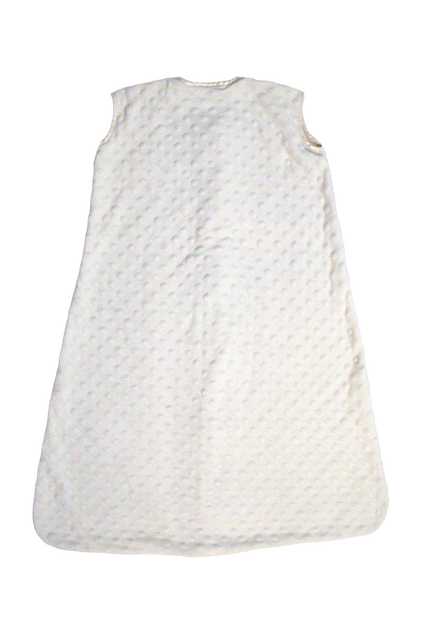 Halo Sleepsack Wearable Blanket - Cream Plush Dots - Large - Well Loved - 3