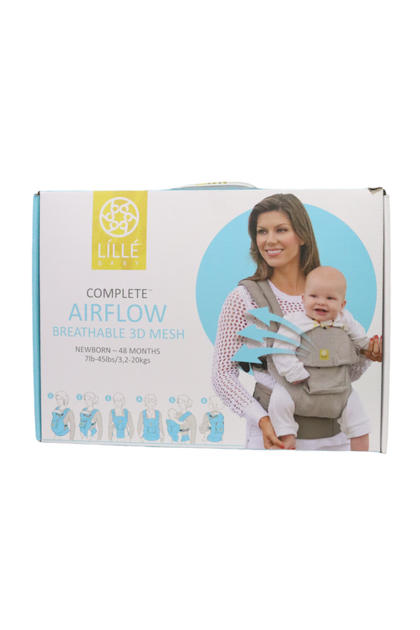 LÍLLÉbaby Complete Airflow Carrier - Charcoal - Gently Used - 9