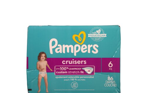 Pampers Cruisers - Size 6 - 86 Count