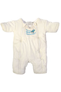 Baby Merlin Cotton Magic Sleepsuit Wearable Blanket - Cream - Small - 1