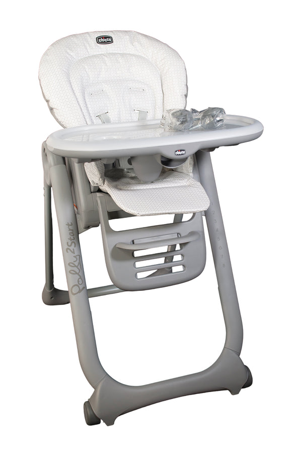 Chicco Polly2Start Highchair - Pebble - 1
