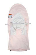 Babybjorn Fabric Seat for Bouncer - Light Pink/Grey Balance Soft - Like New - 1