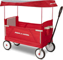 Radio Flyer 3-In-1 Off-Road EZ Fold Wagon With Canopy - Red - 1