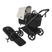 Misty White and Heritage Black with Black Frame